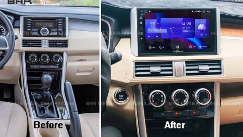 Màn hình DVD Android liền camera 360 Mitsubishi Xpander 2018 - nay | Fujitech 360 